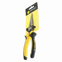 Тонкогубцы- утконосы прямые 8" ЭВРИКА 1/6/60